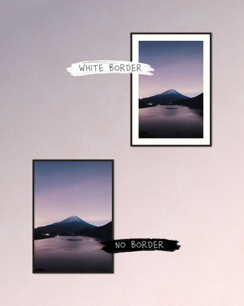 White Border or No Border?