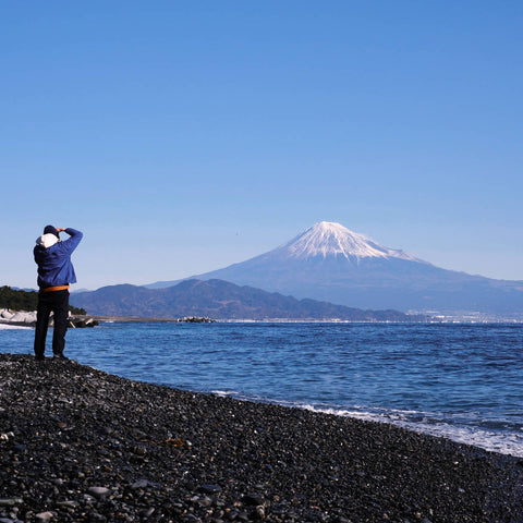Umi-e no Ai Mount Fuji Poster