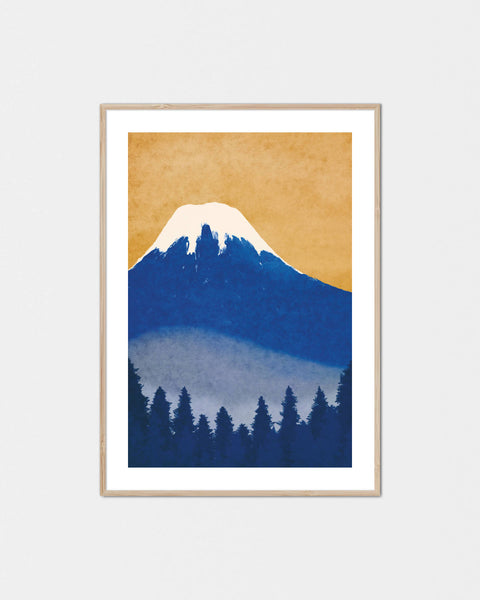 Aoi Mount Fuji Poster
