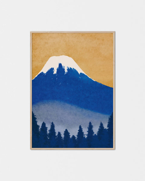 Aoi Mount Fuji Poster