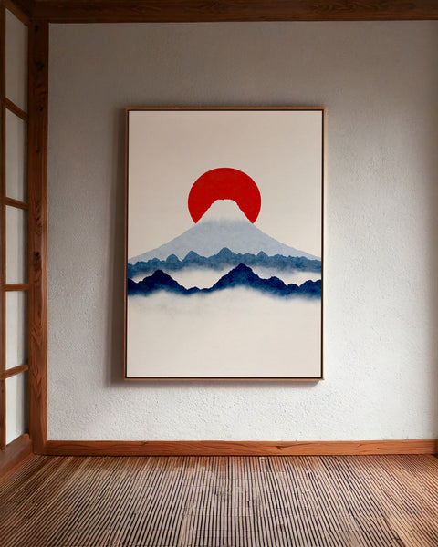 Premium Japanese Canvas Art Mount Fuji