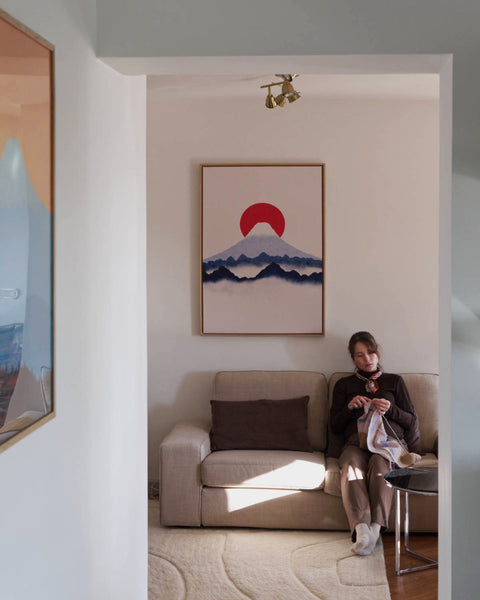 Land of the Rising Sun Canvas
