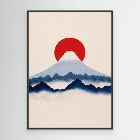 Land of the Rising Sun Canvas