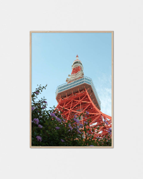 Tokyo-Tower Murasaki no Hana Poster