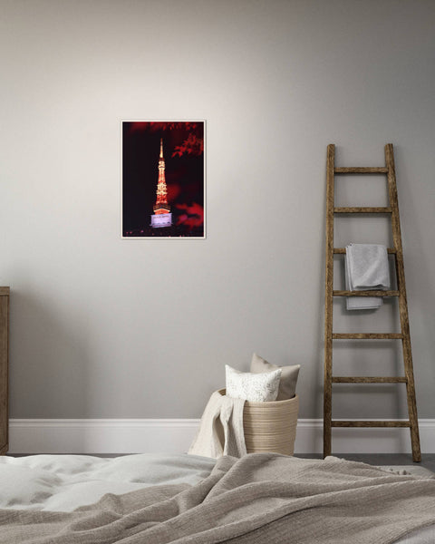 Romantic Night Tokyo-Tower Prince Hotel Poster