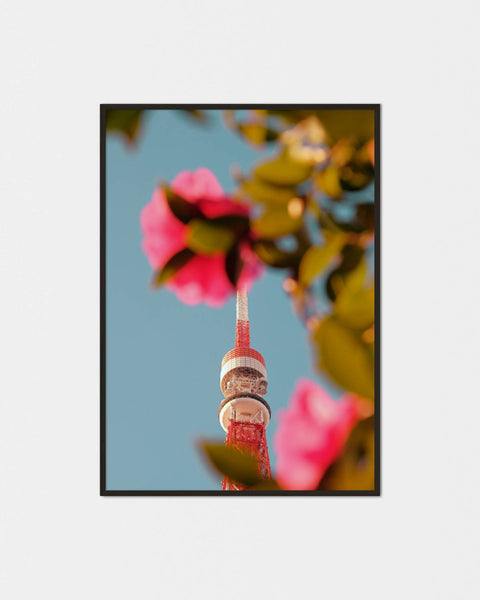 Tokyo-Tower Tsubaki Poster